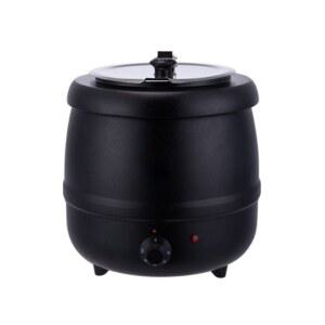 업소용 스프 중탕기 수프 탕온기 뷔페 10L 보온 국 워머기 블랙