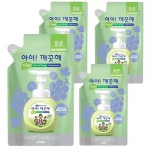 [셀러허브]아이깨끗해 핸드워시 청포도향 리필 450ml x 4개 SD (S9778471)