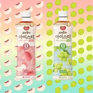 [셀러허브]동원 보성홍차 아이스티 복숭아 500ml 12개+샤인머스켓 500ml 12개 (S29984942)