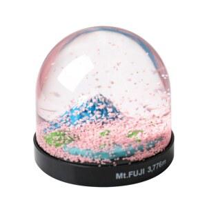 벚꽃 워터볼 소품 데스크 플라워걸 커플 조명 수정구 스노우돔