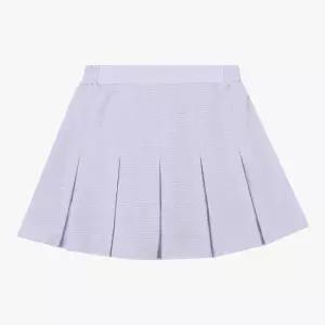 USALL 유솔 HC29 우븐 플리츠 스커트 주니어 여아 우븐 플리스 테니스 스커트(라일락)