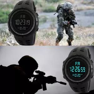 [베스트TOP100] 스포츠 생활방수 전자 손목시계 남자 군인 선물