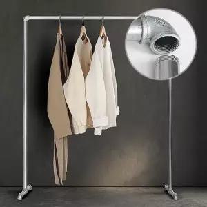 파이프행거 튼튼한 철제 옷걸이거치대 조립식 옷방 벽