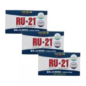 [셀러허브]알유21 비타민C 750mg 6정 x 3박스 RU21 (S30098597)