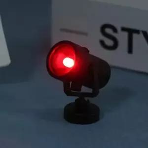 핀조명 USB 피규어 진열장 LED 램프 미니 블랙레드