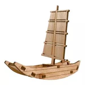 나무모형 아기 목재 입체퍼즐 - 영공방 황포돛배