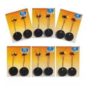 세정 국산 찌멈춤 고무 스토퍼 낚시채비 시인성 우수