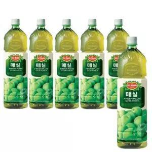 [셀러허브]델몬트 매실주스 1.5L x 6개 매실음료 (S29978311)