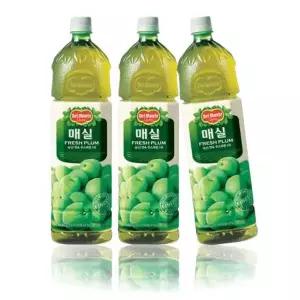 [셀러허브]델몬트 매실주스 1.5L x 12개 매실음료 (S29978313)