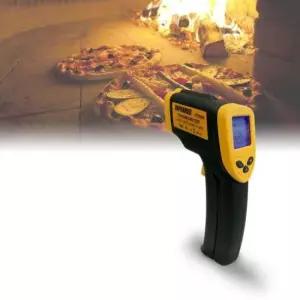 디지탈온도계 적외선 디지탈 비접촉 온도계 백라이트 포인트 측정