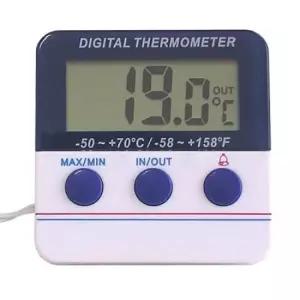 비가역성온도계 디지털 냉장고 온도계 측정범위 50도 70도 DTA5070