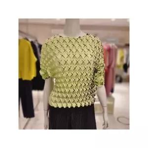 [요이츠] YJ04WNPBL15 사각주름 루즈티블라우스_P393201706