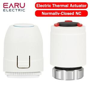 바닥 난방 밸브 NC AC 230V M30 x 1.5mm 전기 열 액추에이터 매니폴드 TRV 온도 조절 라디에이터