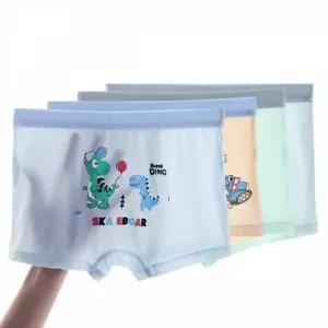 아동 남아 팬티 사각 4종세트 사각 주니어 공룡