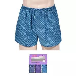 [라일리의류] Rly 갖춘 3매입 남성 ZF 편안함과 사각팬티 면 실