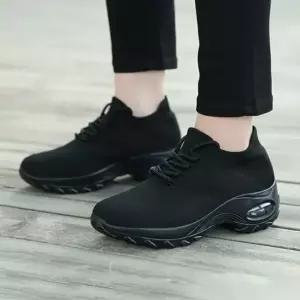 베이직 통굽 데일리 워킹화 여성 슬립온 스니커즈