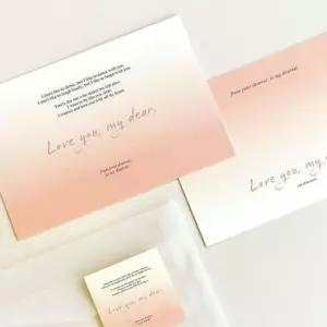[문구/오피스] Love you 카드 세트 X5개 엽서카드 축하카드 감사카드
