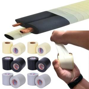 에어컨 설치 포장 테이프  방지 PVC 파이프 무접착 단열  벨트