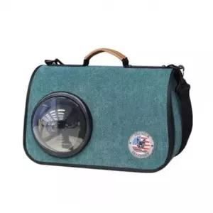 [반려] 강아지 우주선가방 마러그린 1P 고양이 외출 캐리어