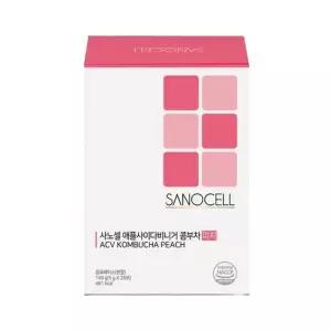 [셀러허브]사노셀 애플사이다비니거 콤부차 피치맛 28포 x 1박스 (S30669371)