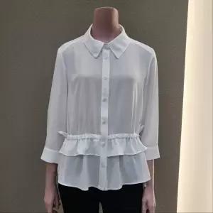 꼼빠니아허리셔링 쉬폰블라우스 CAEU5WRC220_IC