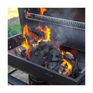 바베큐용 진천 참숯 바베큐숯(흑탄) 10kg 국내산 굴참나무