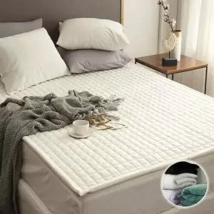 리즌 극세사 침대패드 Q 퀸 4컬러