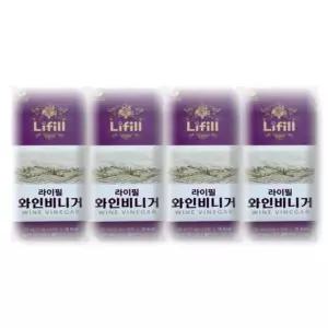 [셀러허브][건강나라] 라이필 와인비니거 15ml x 14포 4박스 (S38408359)