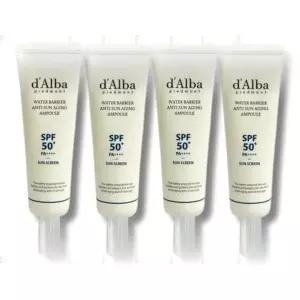 [셀러허브][뷰티나라] 달바 워터 베리어 안티 선 에이징 썬 앰플 50ml 4개입 (S33378419)