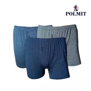 [폴밋]폴밋 국산 인견 남성 빅사이즈 트렁크 팬티 3장세트 PMT-369(2)