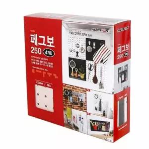 혼합4개입 POW925T9 수납벽걸이 사무실보드판 타공철판