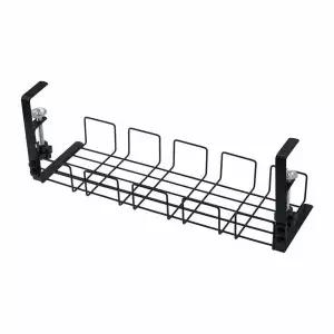무타공 ATN647O2 멀티탭 정리 선반 / 데스크 고정 거치대