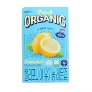 [셀러허브]올바이오 캘리포니아 유기농 레몬즙 스틱 15포 x 1박스 (S31194369)