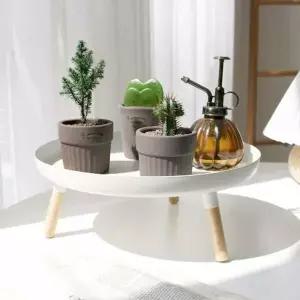 미니데코 PRM440F9 다용도 테이블 선반 32x13cm 원형 진열대