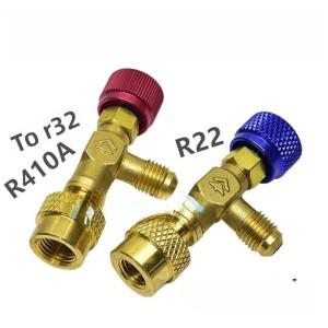 에어컨 불소 안전 밸브 R22 파이프 변환 주파수 R32 R410A 조인트 액체 중간 스노우 스위치