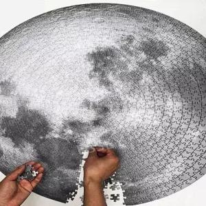 달 퍼즐 원형 인테리어 은하수 지구 1000피스 고난도