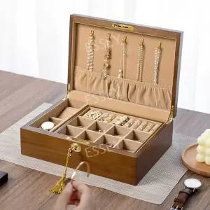 반지 보관함 폐물함 우드 원목 케이스 박스 예물함 쥬얼리