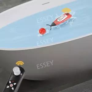 LED 빛나는 알씨 물놀이 RC보트 배 미니 무선조종 보트