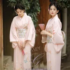 일본 의상 기모노 유카타 컨셉의상 코스프레 사쿠라 전통