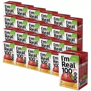 풀무원 아임리얼100 사과 140ml 24팩