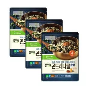 풀무원 곤드레나물솥밥 424g 3개