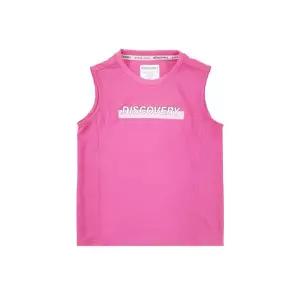 [하프클럽/디스커버리]디스커버리 키즈 로고 포인트 슬리브리스 DKSL52931-PK