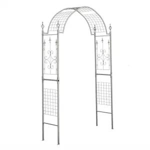 아치 지지대 웨딩 가든 등반식물 포도 넝쿨 화단용 철제