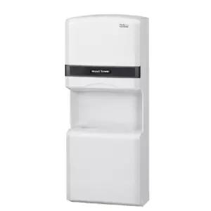 욕실용품 위생적 손 세정 핸드타올 디스펜서 화이트