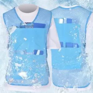 조끼(블루) 쿨 아이스