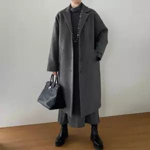 아이우먼 맥시울핸드메이드롱코트 RAQ251M411 빅사이즈 (24185593A)