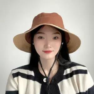 버킷햇 여성용 헬로캠핑 모자