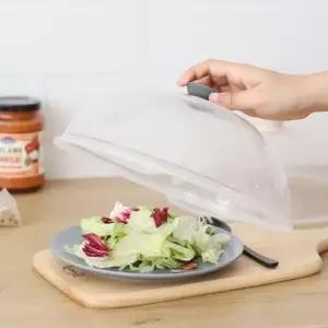 전자레인지 냉장고 음식 덮개 위생 보관 돔푸드 커버 26cm 렌지 뚜껑 국산 특허