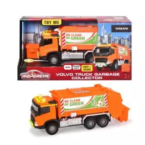 장난감미니카 장난감 볼보 청소트럭 뚜껑열리는 청소차 자동차 1P