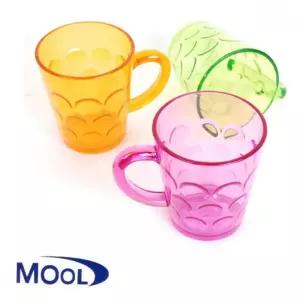 손잡이 소형 컵 물방울 예쁜컵 커피컵 종이컵